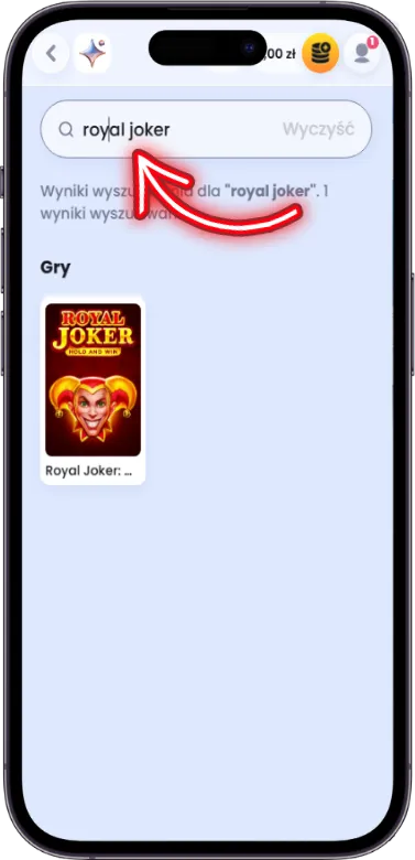 Wyszukiwanie gry Royal Joker Hold and Win